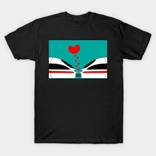 Trains In Love Valentine's Day T-Shirt